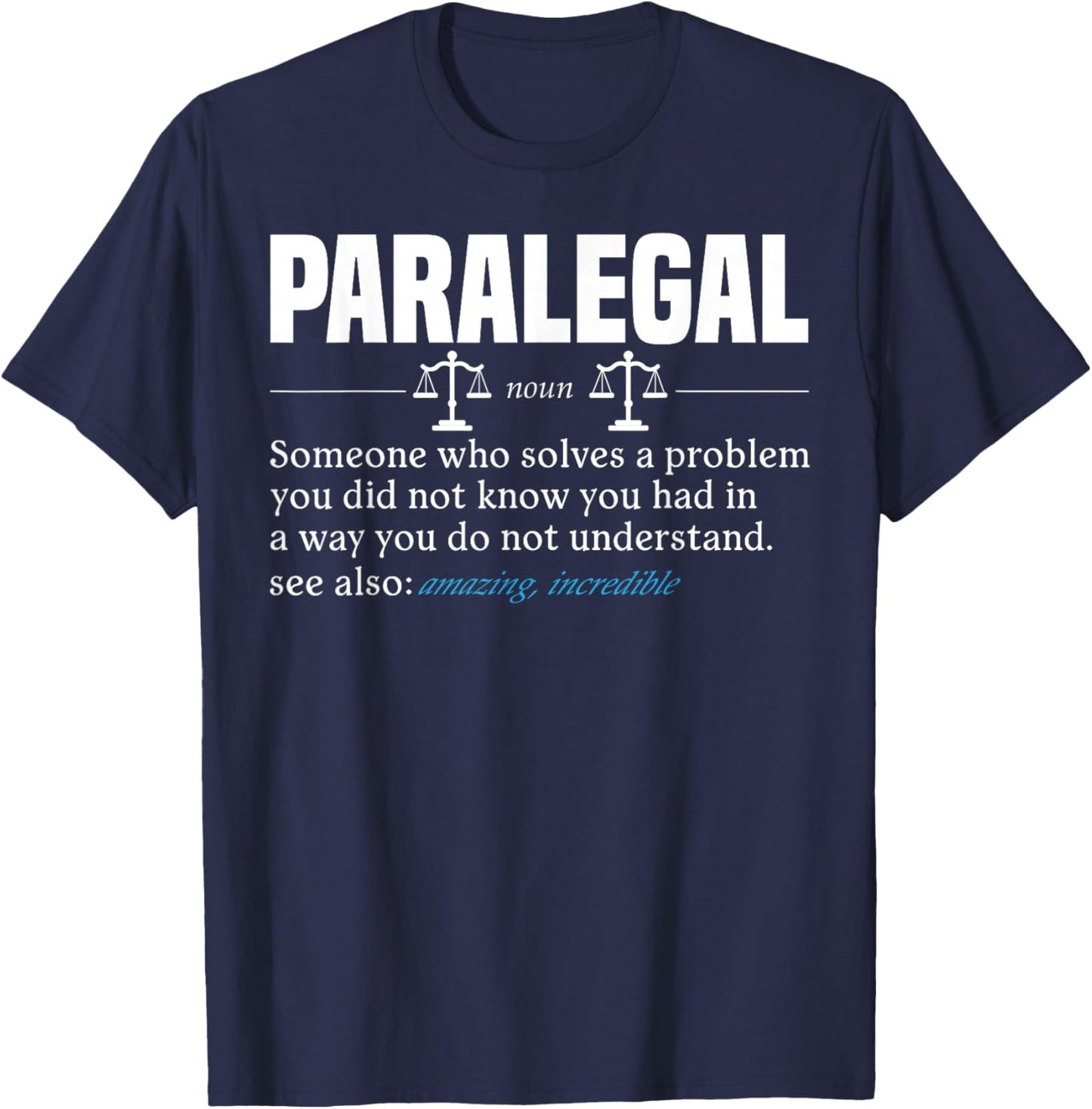 Paralegal T-Shirt - T-Shirt | Navy