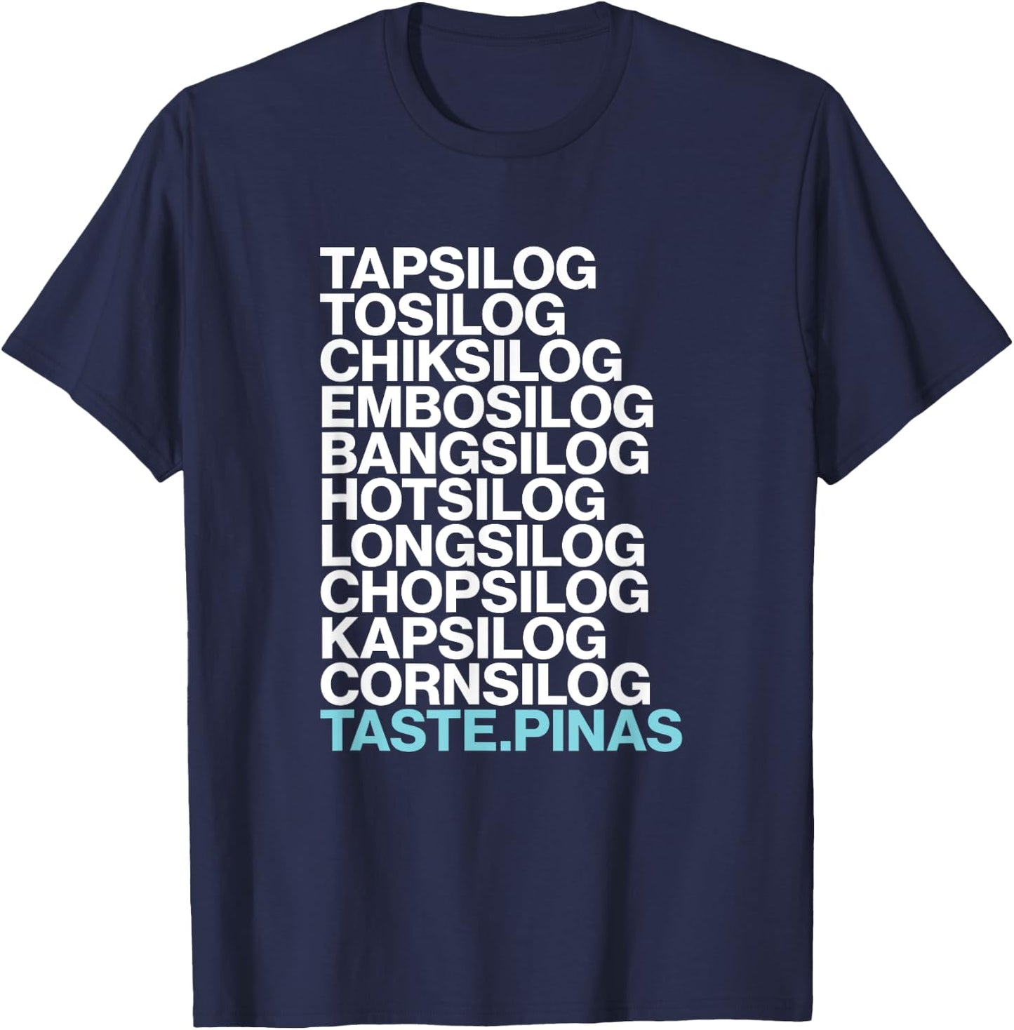 Team Manila Silog Filipino Food T-Shirt - T-Shirt | Navy