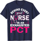 Patient Care Tech and PCT Week Women's Black Leopard Print Short Sleeve T-Shirt - T-Shirt | Navy
