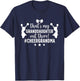 My Granddaughter Cheer Grandma Cheerleading Grandmother T-Shirt - T-Shirt | Navy