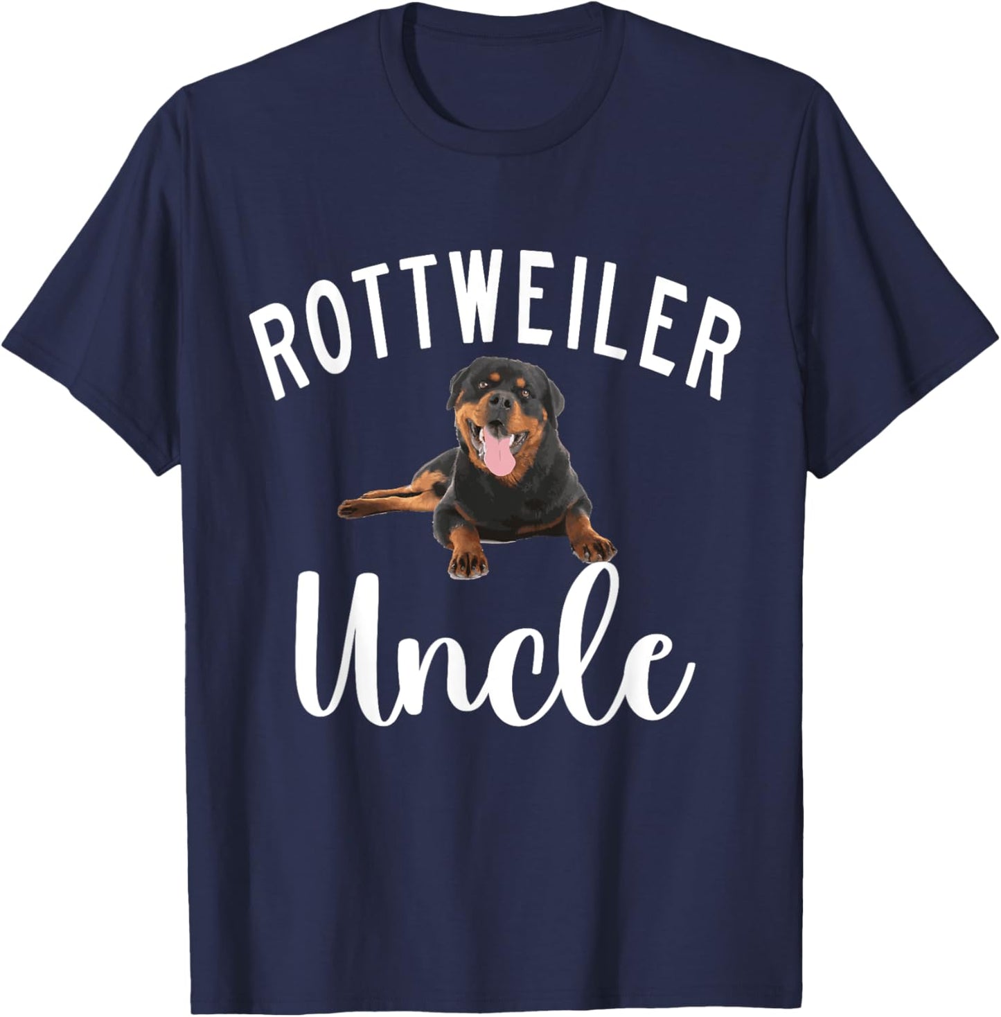 Rottweiler Uncle T-Shirt - T-Shirt | Navy