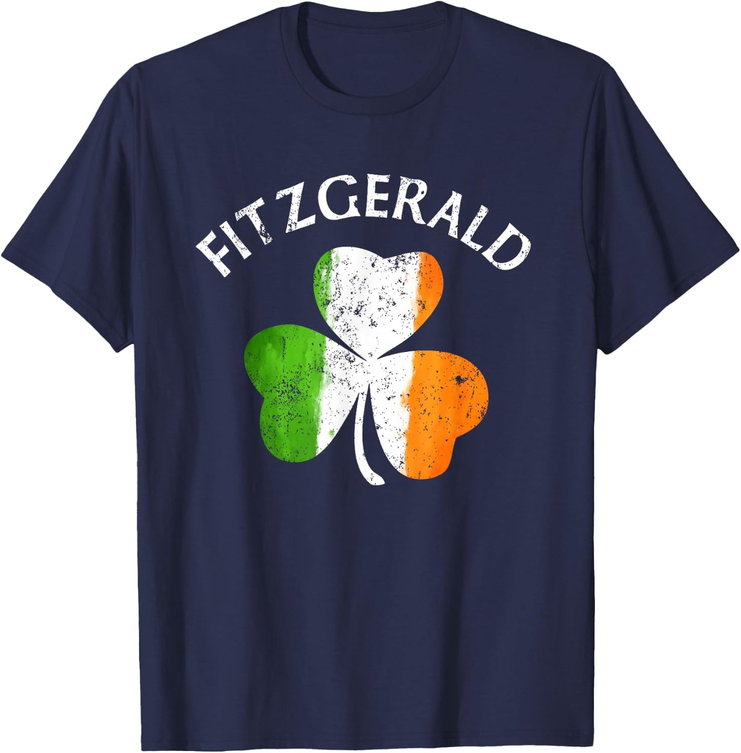 Fitzgerald Irish Family Name T-Shirt - T-Shirt | Navy