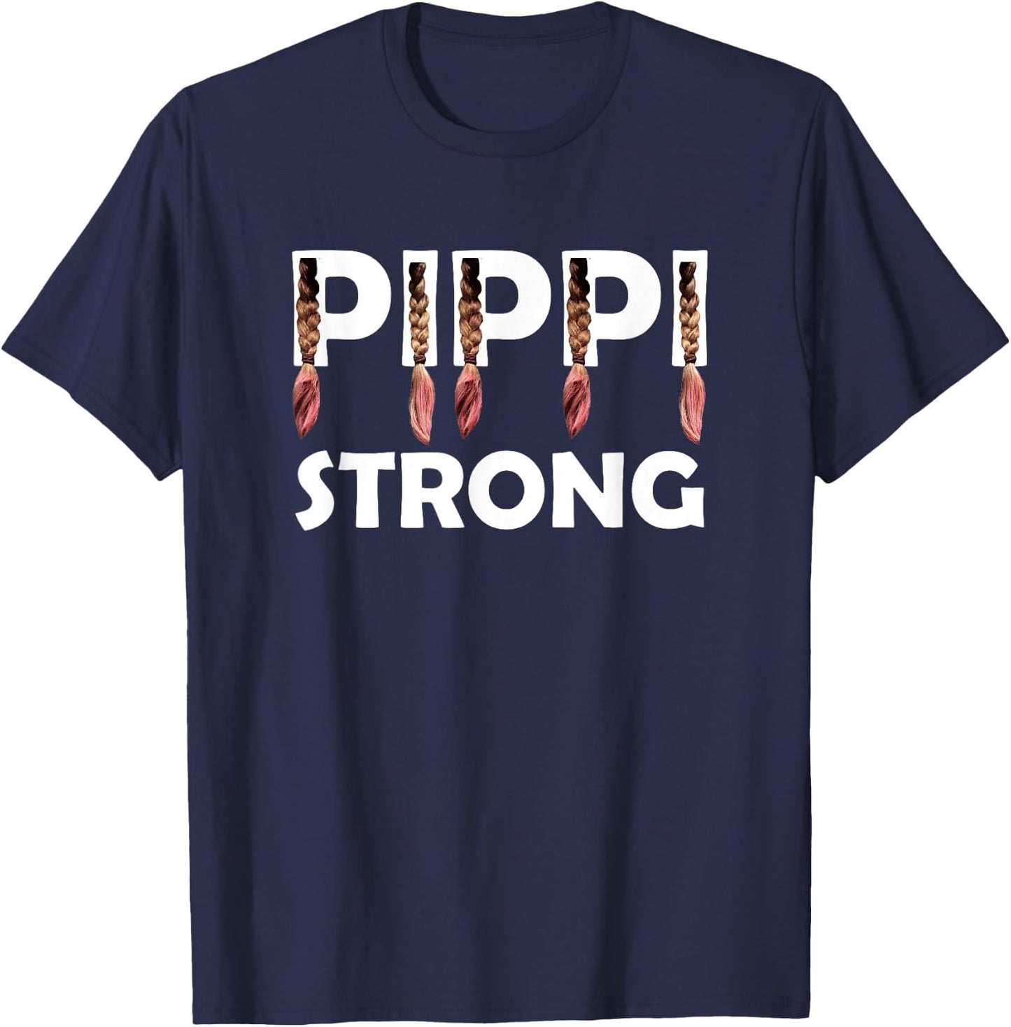 Pippi Strong T-Shirt - T-Shirt | Navy