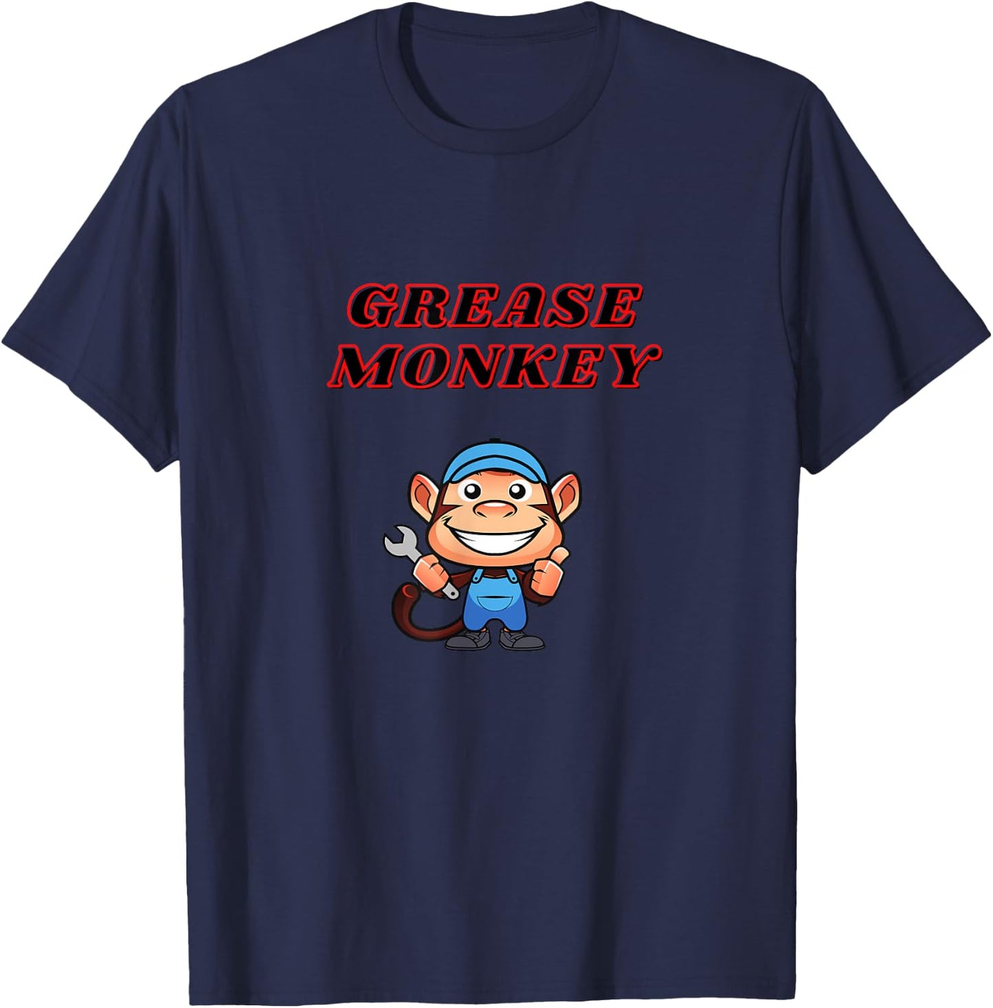 Grease Monkey T-Shirt - T-Shirt | Navy