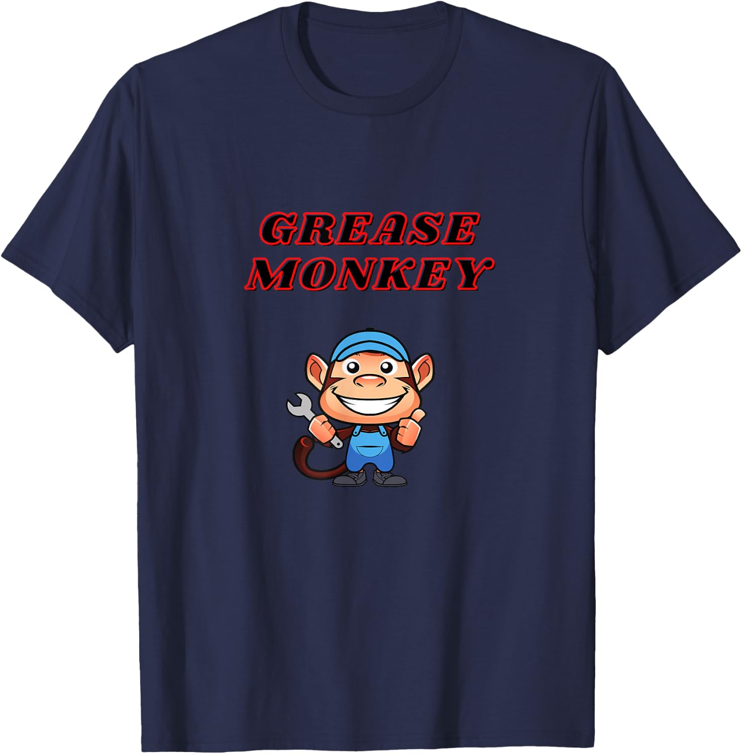 Grease Monkey T-Shirt - T-Shirt | Navy