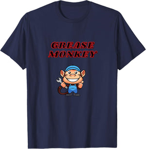 Grease Monkey T-Shirt - T-Shirt | Navy