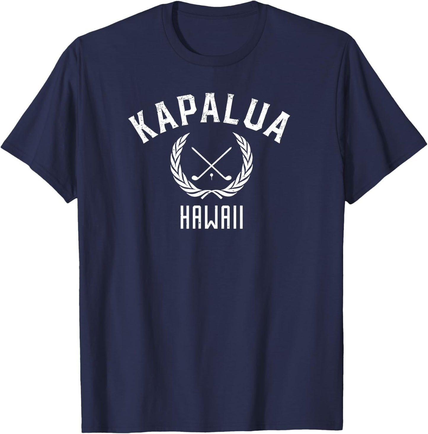 Kapalua Hawaii Golf T-Shirt - T-Shirt | Navy