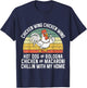 Chicken Wing Chicken Wing Hot Dog Bologna T-Shirt - T-Shirt | Navy