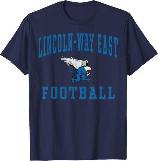 Lincoln-Way East High School Griffins C3 T-Shirt - T-Shirt | Navy