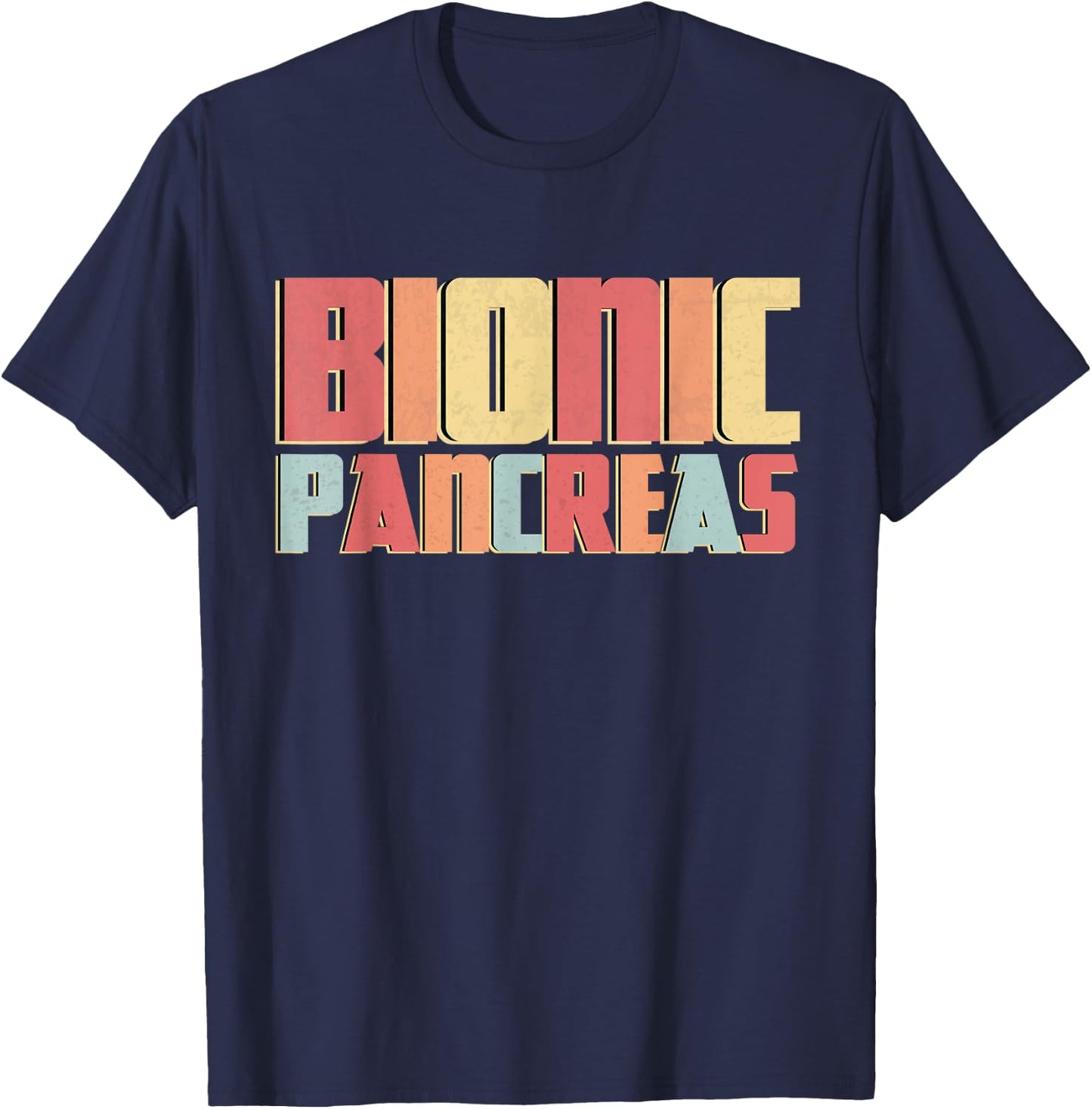 Bionic Pancreas Transplant Surgery Injury Thera T-Shirt - T-Shirt | Navy
