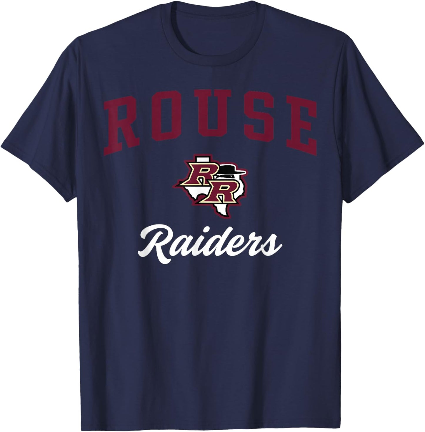 Rouse High School Raiders C3 T-Shirt - T-Shirt | Navy