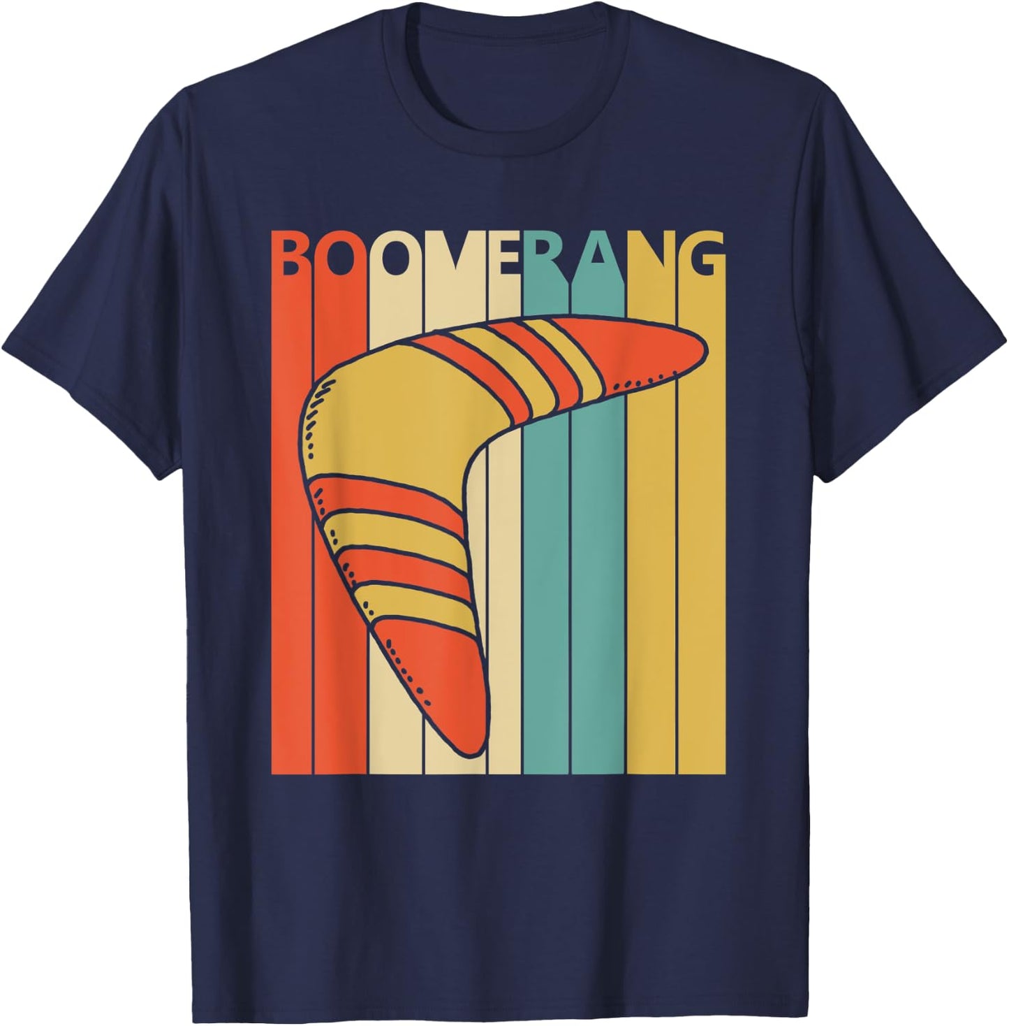 Vintage Boomerang T-Shirt - T-Shirt | Navy