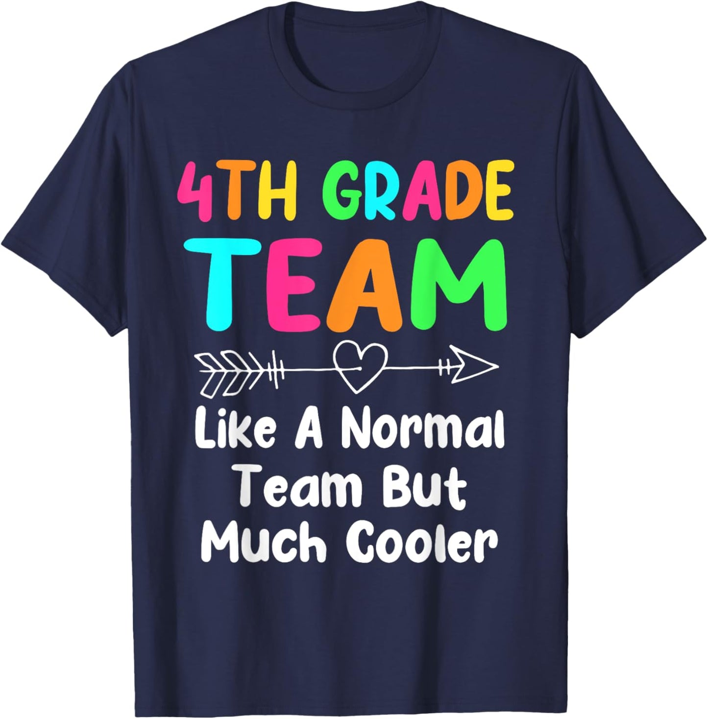 4th Grade Team Definition Teacher Team Fourth Grade Men Women Kids T-Shirt - T-Shirt | Navy
