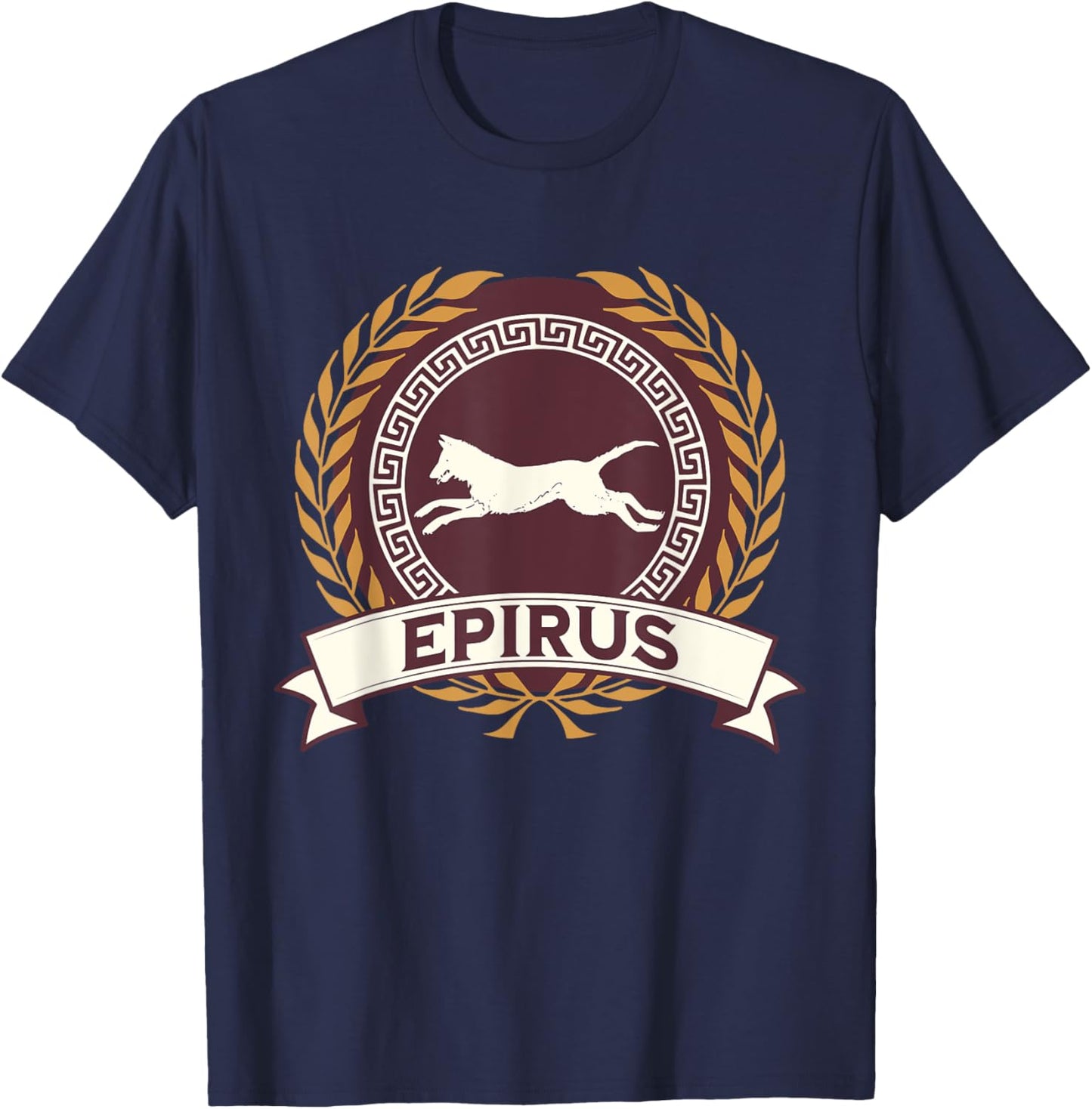 Epirus Ancient Greece Kingdom of Epirus T-Shirt - T-Shirt | Navy