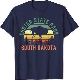 Custer State Park T-Shirt - T-Shirt | Navy