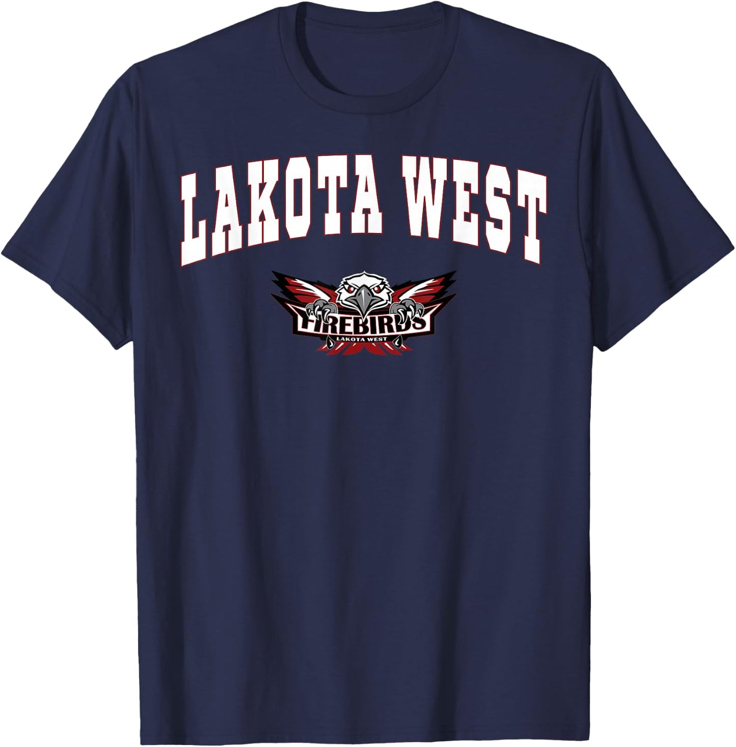 Lakota West High School Firebirds C2 T-Shirt - T-Shirt | Navy