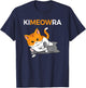 Jiu Jitsu Kimura & Cute Kawaii Cat Funny BJJ T-Shirt - T-Shirt | Navy