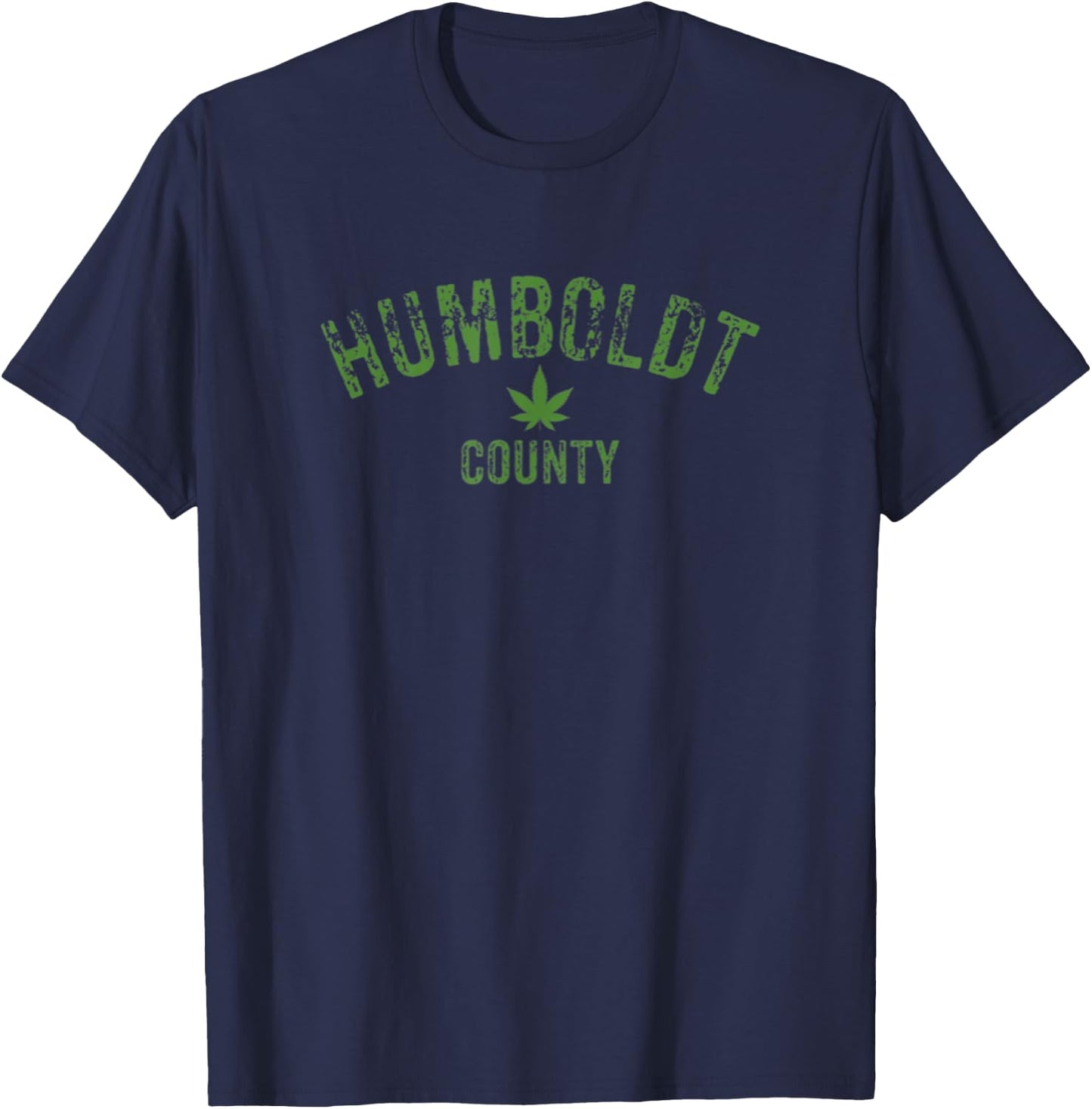 Humboldt County California Hemp Farmer Grower T-Shirt - T-Shirt | Navy