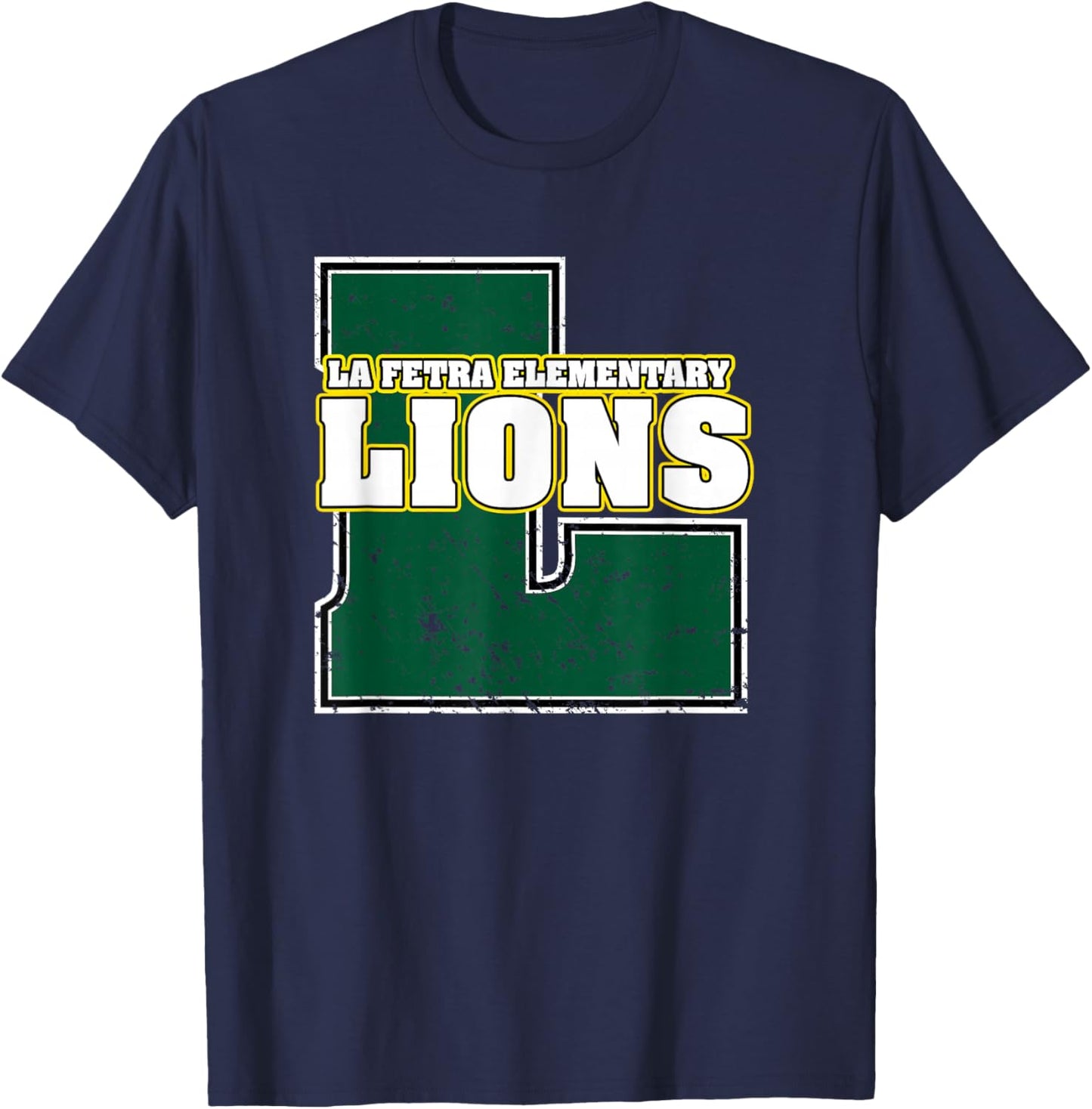 La Fetra Elementary Lions L T-Shirt - T-Shirt | Navy