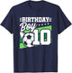 Soccer Birthday Party - 10 Year Old Boy - 10th Birthday T-Shirt - T-Shirt | Navy
