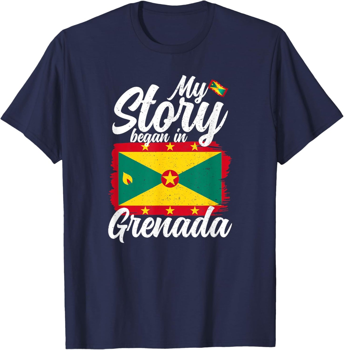 Grenada T-Shirt - T-Shirt | Navy