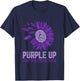 Purple Up For Military Kids Child Army Soldier Children T-Shirt - T-Shirt | Navy