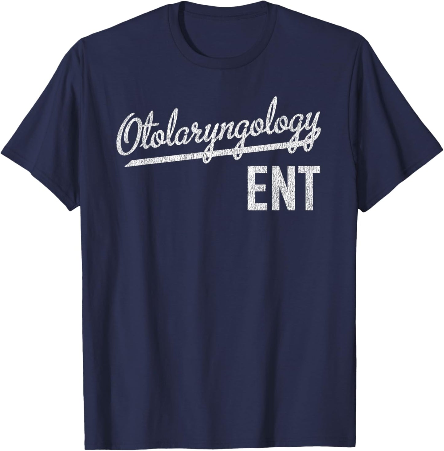 Otolaryngology ENT Doctor Nurse Ear Nose Throat T-Shirt - T-Shirt | Navy
