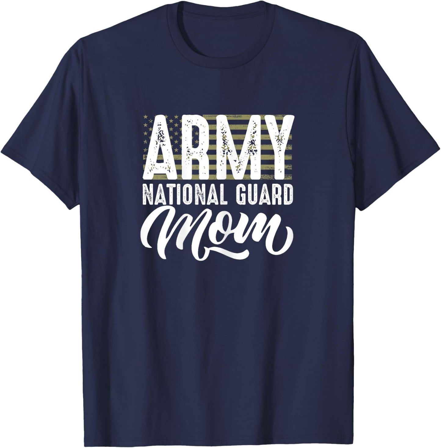 Army National Guard mom of Hero Military T-Shirt - T-Shirt | Navy