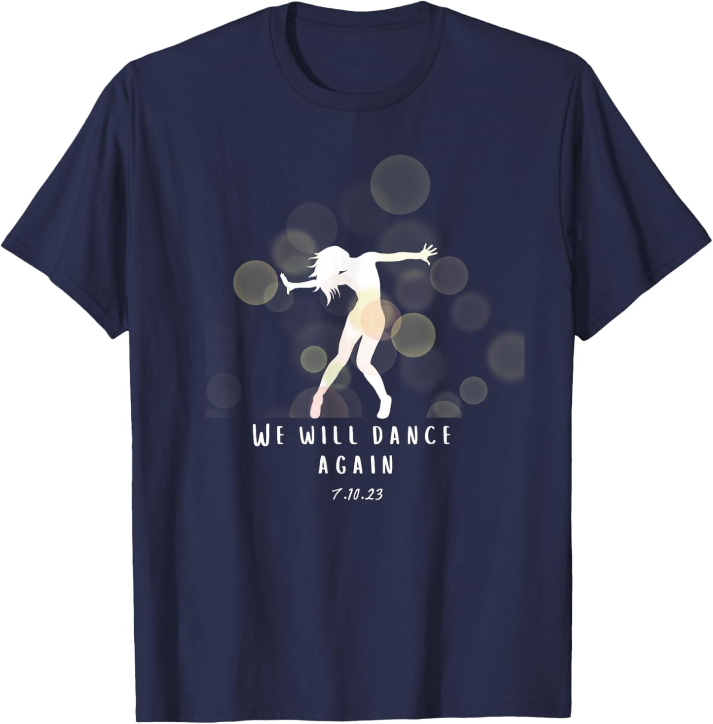 Israel Nova Festival We Will Dance Again Israelite Remember T-Shirt - T-Shirt | Navy