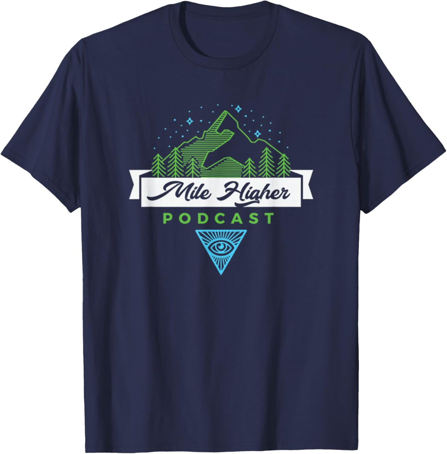 Mile higher T-Shirt - T-Shirt | Navy
