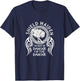 vikings viking fenrir shieldmaiden Lagertha shield maiden T-Shirt - T-Shirt | Navy