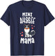 Mini Aussie Mama Shirt Women Toy Australian Shepherd Gifts T-Shirt - T-Shirt | Navy