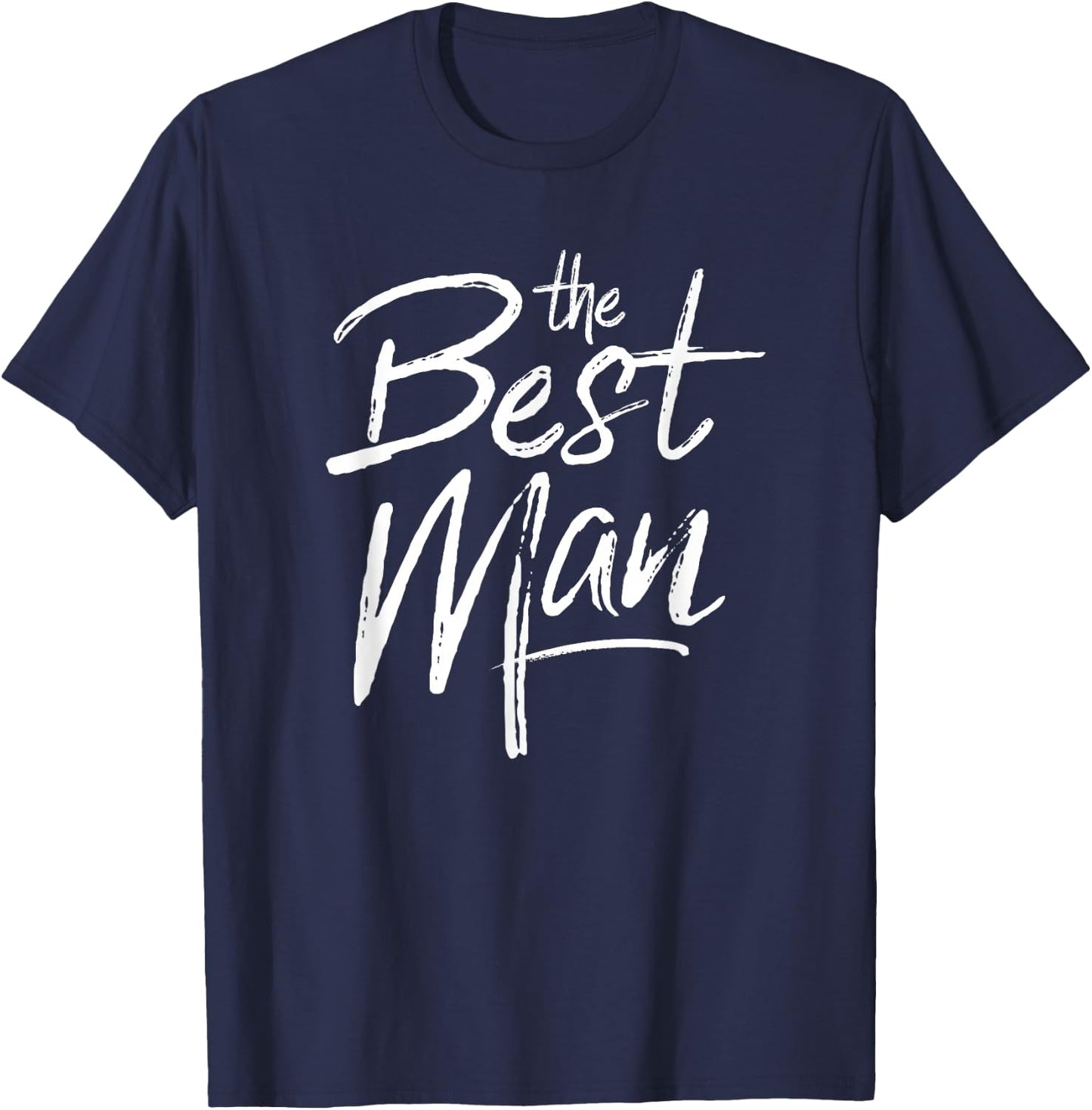 Best Man Matching Bachelor Party Groomsman Group Small T-Shirt - T-Shirt | Navy