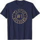 Trophy Husband Rosettes Distressed Husband T-Shirt - T-Shirt | Navy