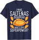 Bolvianos Food Bolivian Saltea Bolivianas Pride Adult - Bolivian Flag Print - Short Sleeve - Black - Small T-Shirt - T-Shirt | Navy