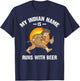 Cool Hilarious My Indian Name Is Runs With Beer Shirt Gift T-Shirt - T-Shirt | Navy