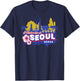 I'd Rather Be In Seoul Korea Vintage Souvenir T-Shirt - T-Shirt | Navy