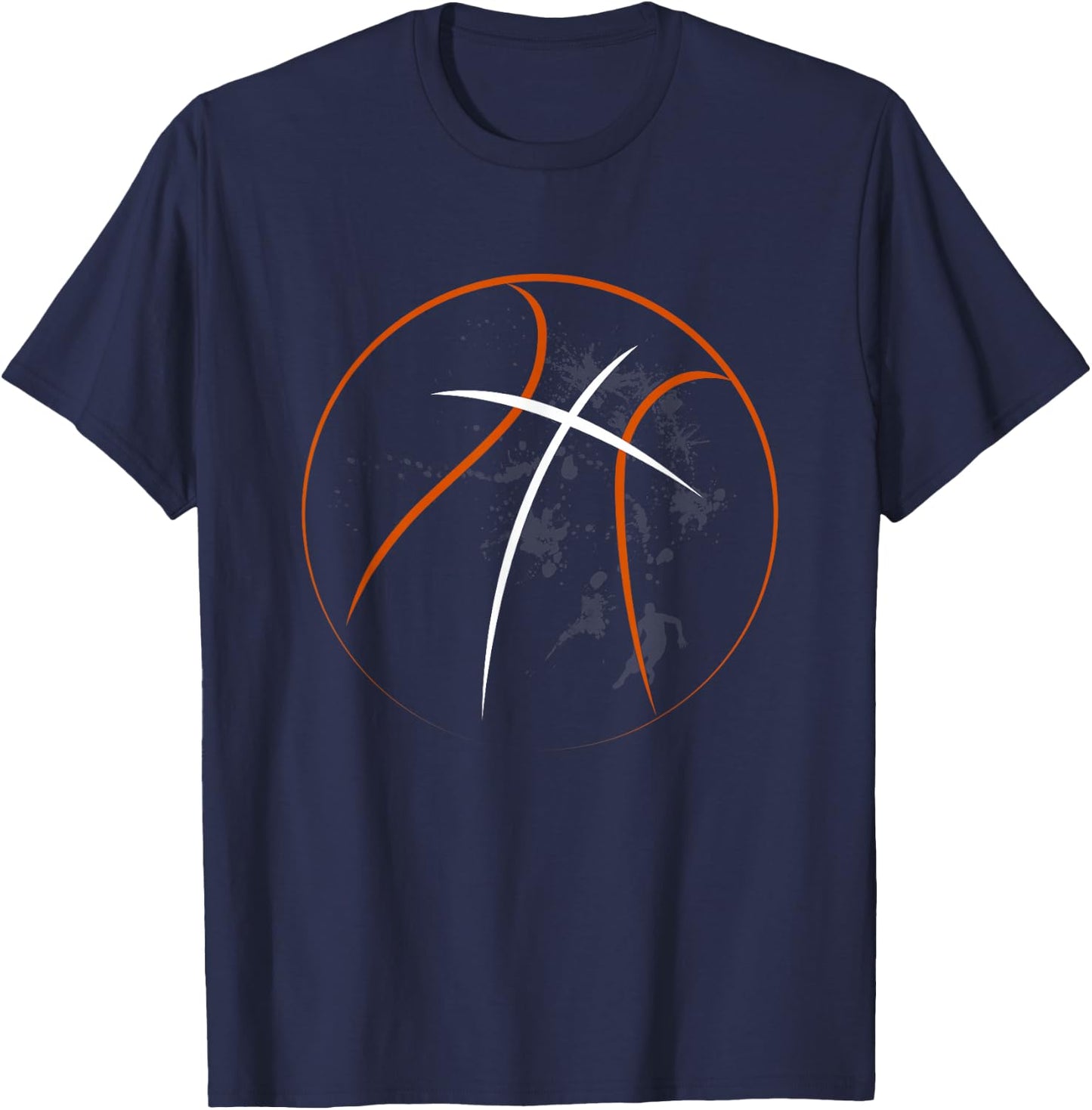 Christian Athlete Basketball Apparel -Adults Basketball Fans, Christian Black Sleeveless Small T-Shirt - T-Shirt | Navy
