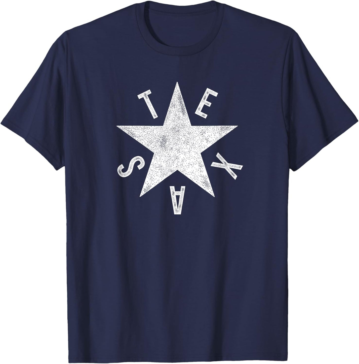 Texas Star 1836 Lorenzo de Zavala Texas Zavala Flag T-Shirt - T-Shirt | Navy