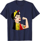Belgian Woman Belgium Flag Belgian Roots Belgique Belgium T-Shirt - T-Shirt | Navy