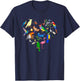 Birds Heart Birding Bird Watching Birder Cute Bird Lover T-Shirt - T-Shirt | Navy