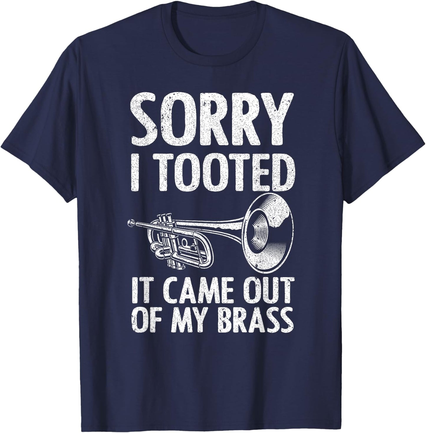 Cool Trumpet Women Trumpet Player Jazz Band Trombone T-Shirt - T-Shirt | Navy