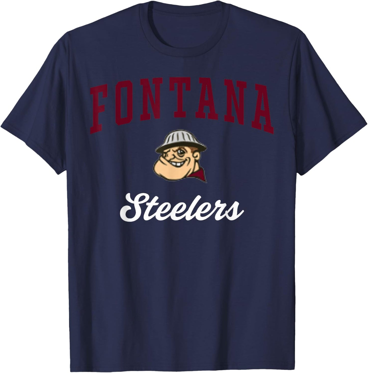 Fontana High School Steelers C3 T-Shirt - T-Shirt | Navy