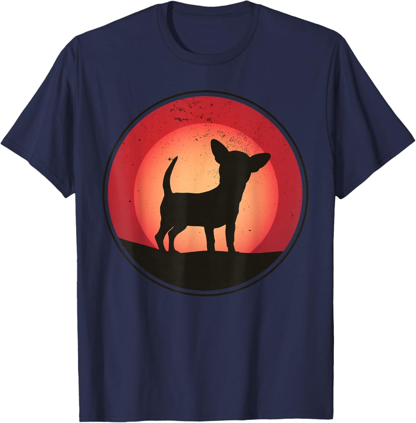 Chihuahua Chihuahueno Dog T-Shirt - T-Shirt | Navy
