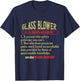 Glassblowing Glass Blower Glass Blowing T-Shirt - T-Shirt | Navy