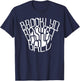 Brooklyn Basketball Net Vintage T-Shirt - T-Shirt | Navy