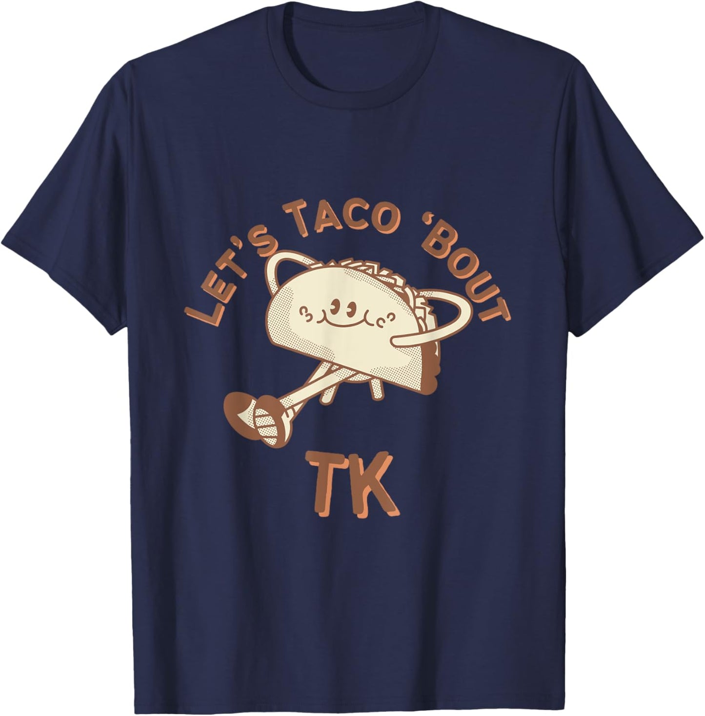 TK Teacher Let's Taco 'Bout Matching Grade School T-Shirt - T-Shirt | Navy