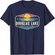 Douglas Lake Tennessee Outdoors Vintage T-Shirt - T-Shirt | Navy