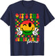 It's The Juneteenth For Me, Free-ish Since 1865 Smile Face T-Shirt - T-Shirt | Navy