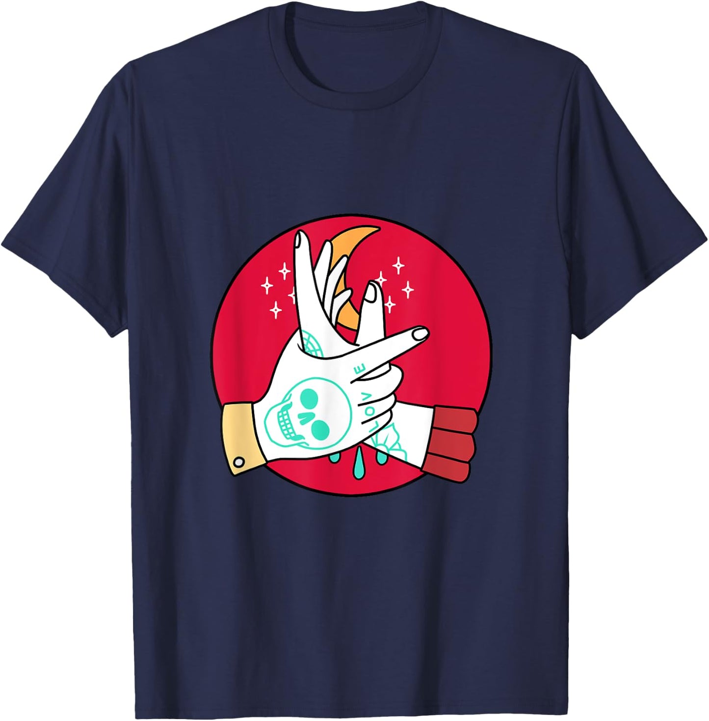 Wrist Locker - Brazilian Jiu Jitsu BJJ and Grappling T-Shirt - T-Shirt | Navy
